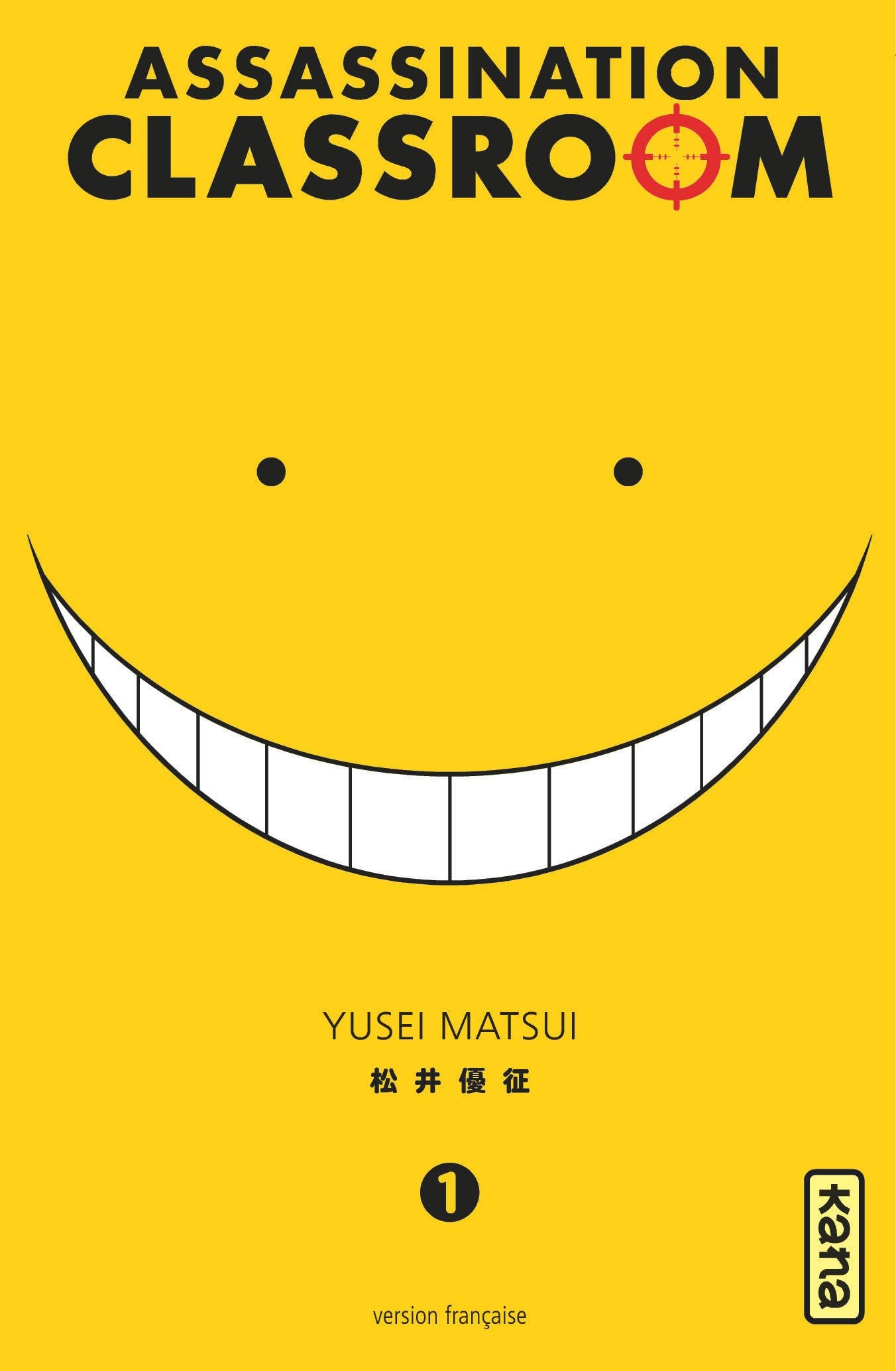 jaquette livre Assassination classroom Vol.1