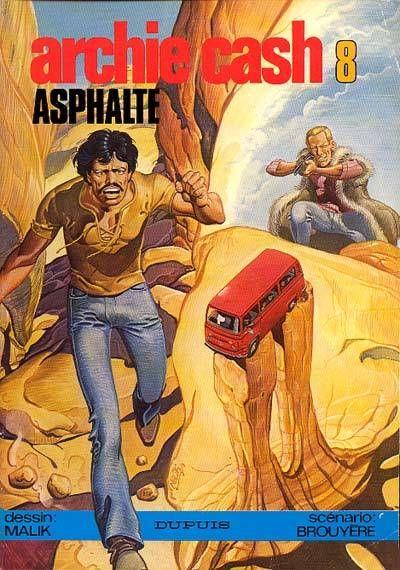 jaquette livre Archie Cash - Asphalte
