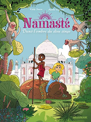jaquette livre Namasté Tome 2 - Dans L'ombre Du Dieu Singe