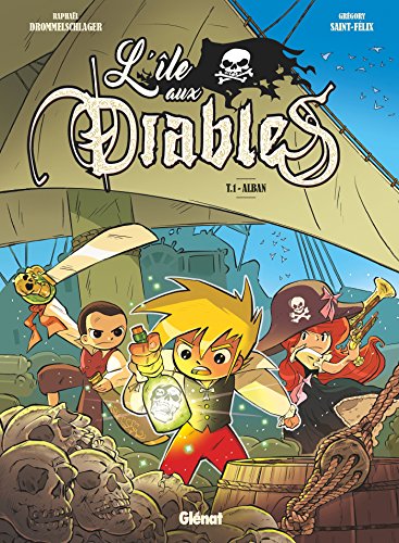 jaquette livre L'île Aux Diables Tome 1 - Alban