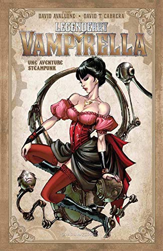 jaquette livre Legenderry Vampirella - Une Aventure Steampunk