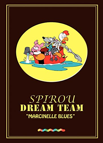 jaquette livre Spirou Dream Team - Marcinelle Blues