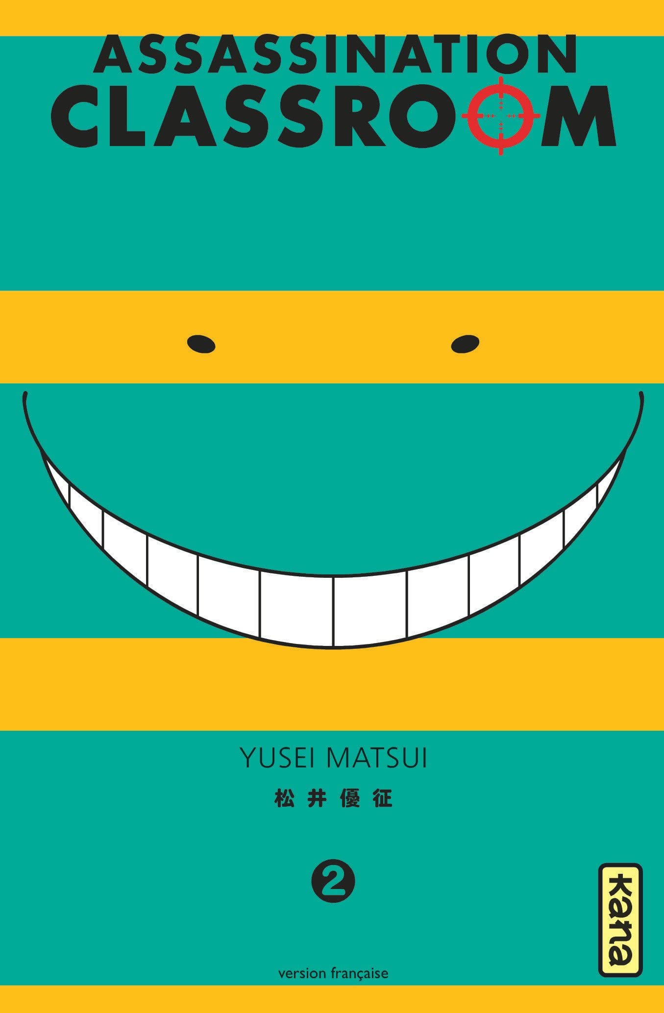 jaquette livre Assassination classroom Vol.2
