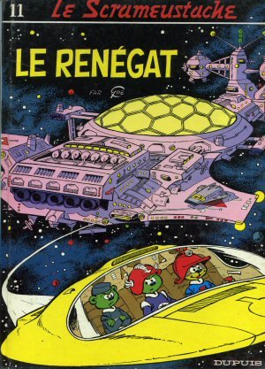 jaquette livre Le Scrameustache Tome 11 - Le Renégat