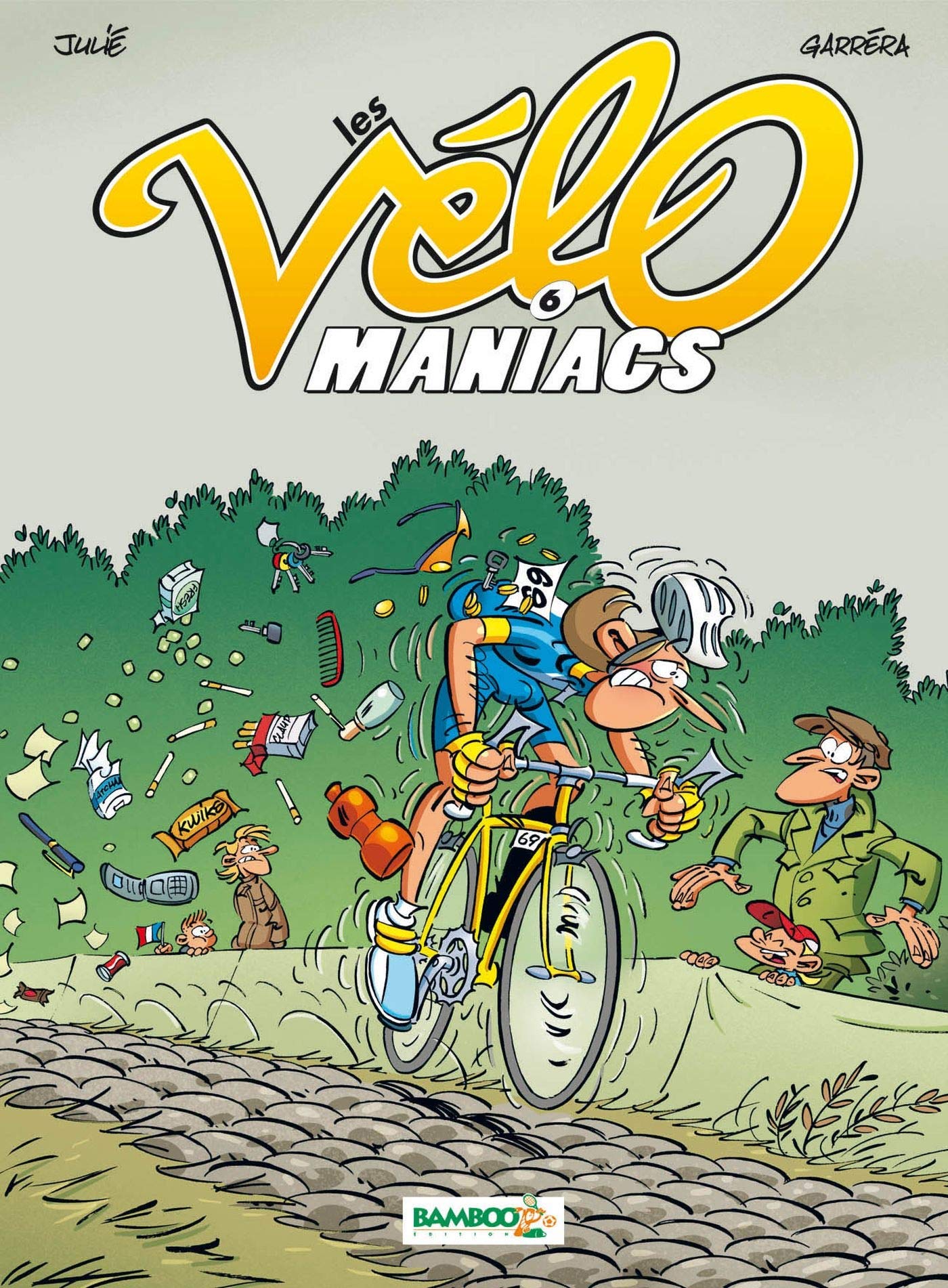 jaquette livre Les Vélomaniacs - tome 6