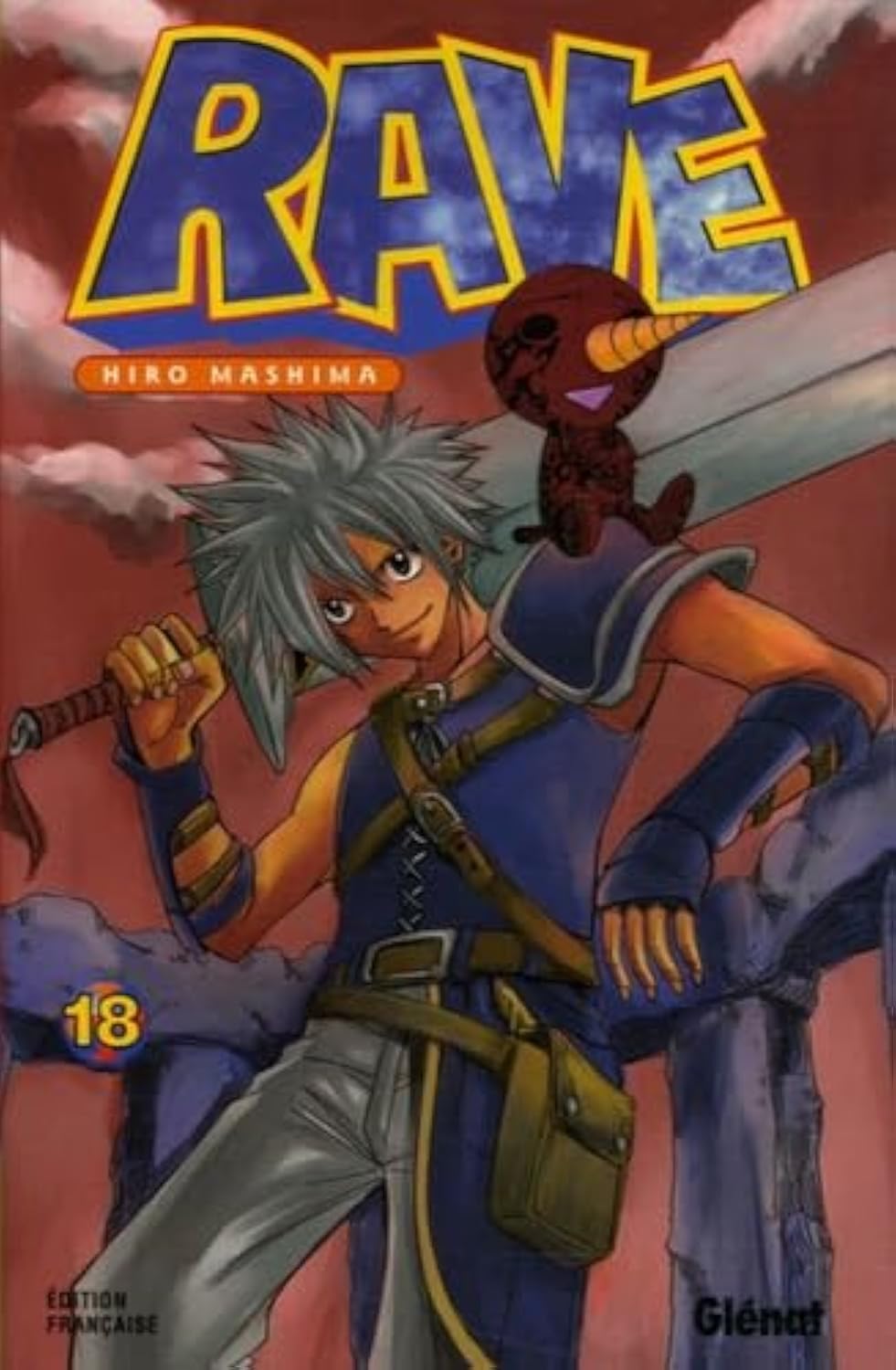 jaquette livre Rave, Tome 18 :