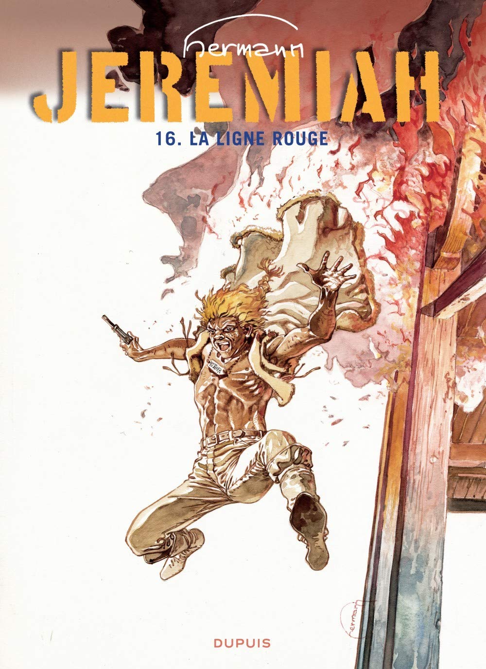 jaquette livre Jeremiah, tome 16 : La Ligne rouge