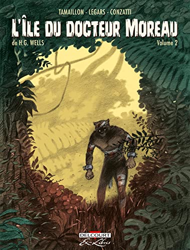 jaquette livre L'ile Du Docteur Moreau Tome 2
