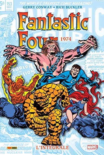 jaquette livre Fantastic Four L'intégrale Tome 13 - 1974