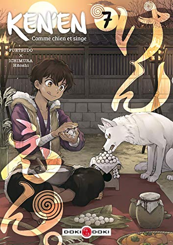 jaquette livre Ken'en - Comme chien et singe - Tome 7