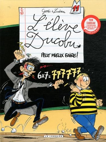 jaquette livre L'élève Ducobu Tome 11 - Peut Mieux Faire ! - Avec Récréalbum