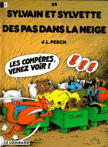 jaquette livre Sylvain Et Sylvette Tome 24 - Des Pas Dans La Neige