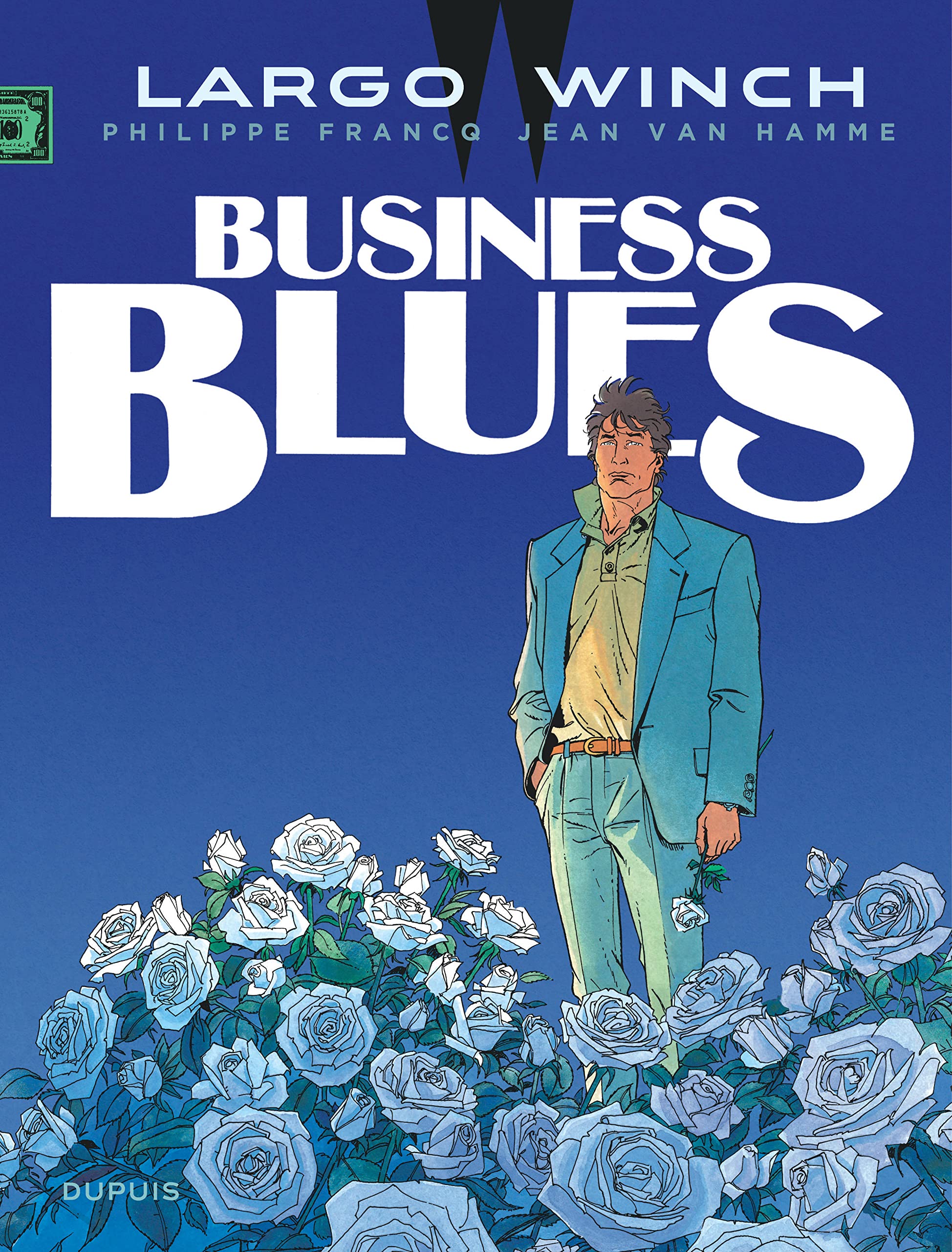 jaquette livre Largo Winch - tome 4 - Business Blues (grand format)