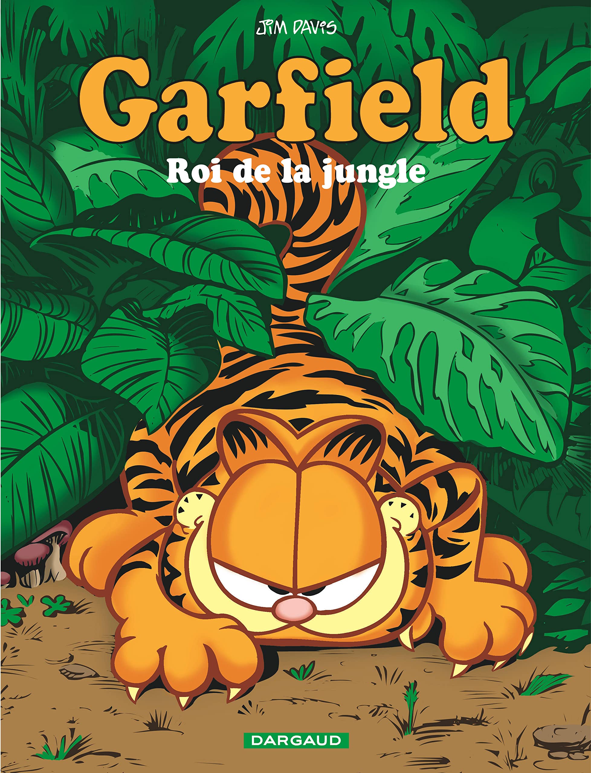 jaquette livre Garfield - tome 68 - Roi de la jungle