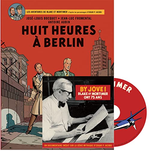jaquette livre Les Aventures De Blake Et Mortimer Tome 29 - Huit Heures À Berlin - (1 Dvd)