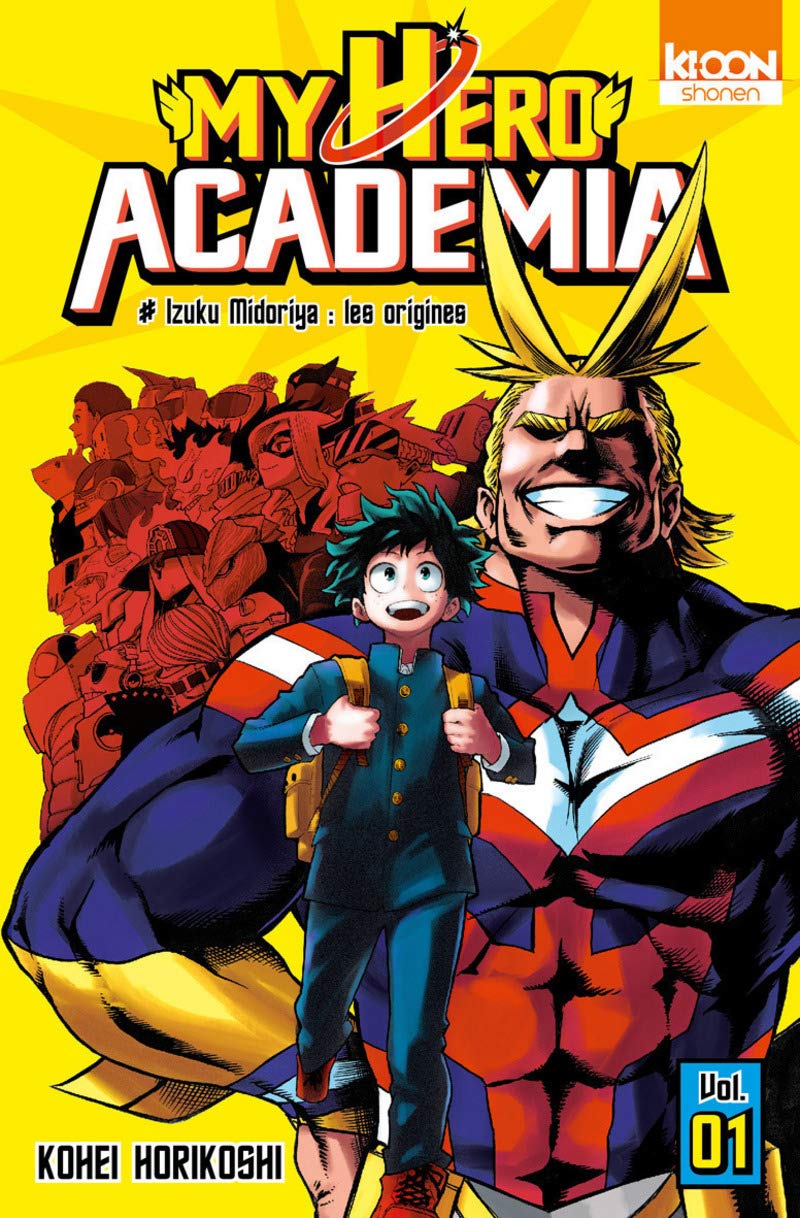 jaquette livre My Hero Academia T01 (01)