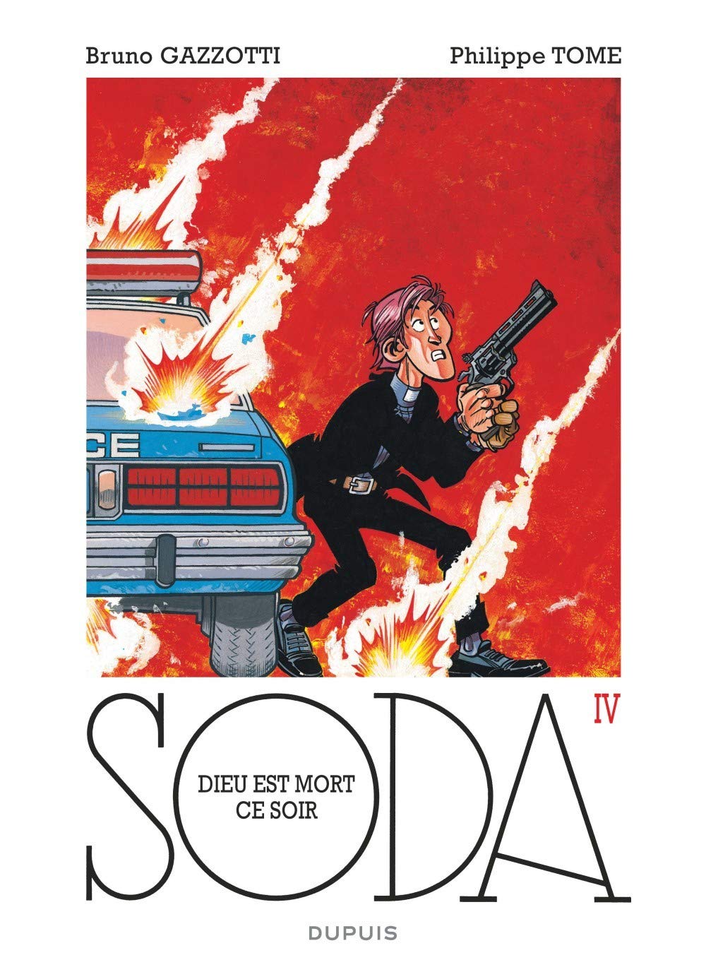 jaquette livre Soda, Tome 4: Dieu est mort ce soir