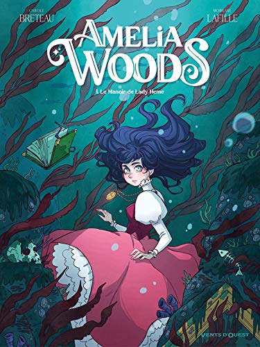 jaquette livre Amelia Woods Tome 1 - Le Manoir De Lady Heme