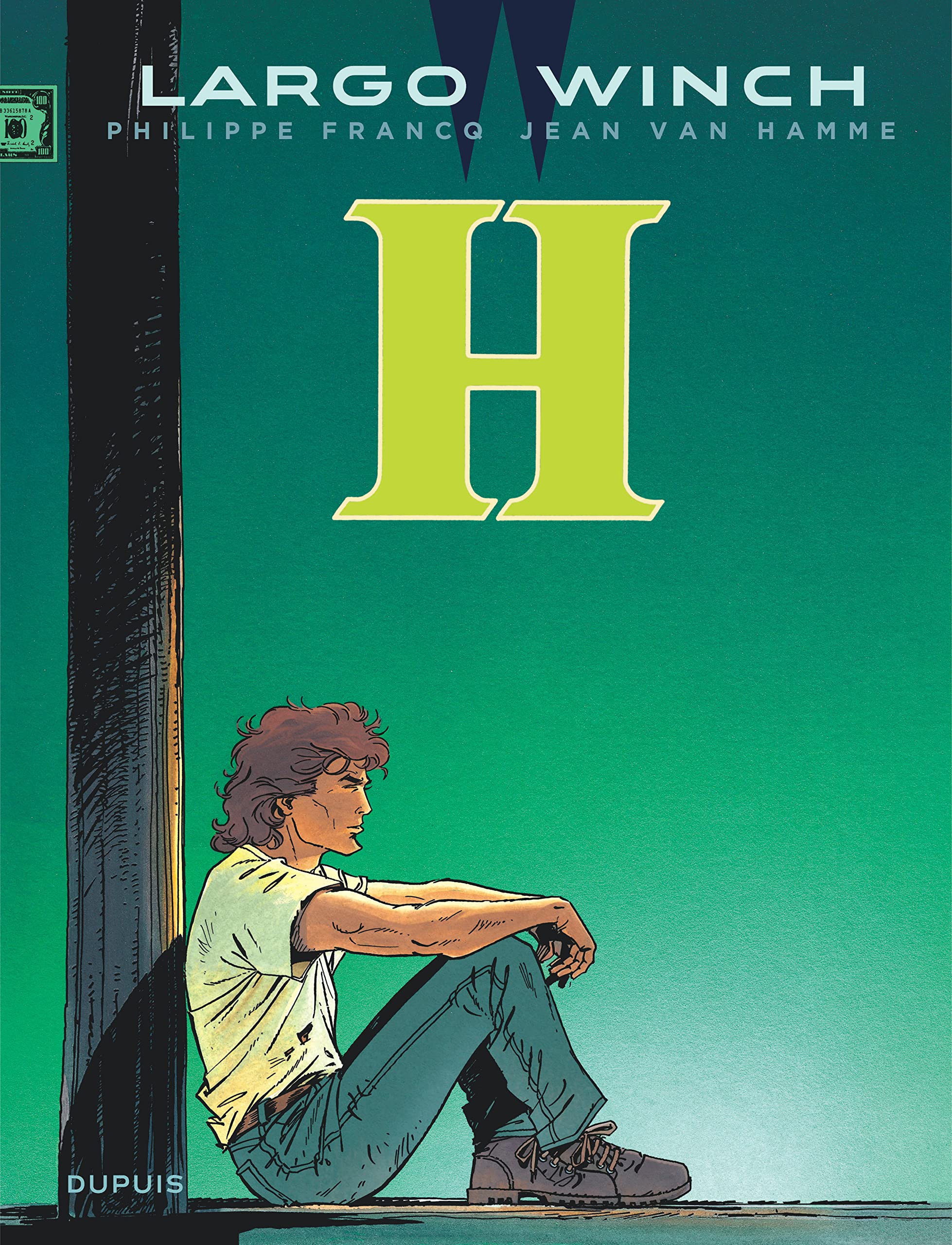jaquette livre Largo Winch - tome 5 - H (grand format)
