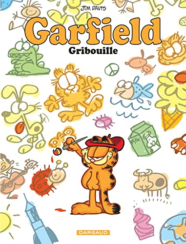 jaquette livre Garfield Tome 69 - Garfield Gribouille