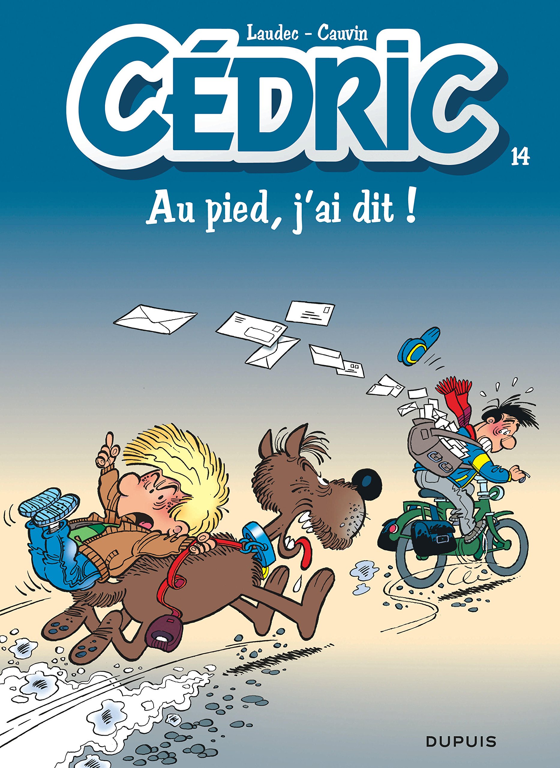 jaquette livre Cédric, tome 14 : Au pied, j'ai dit !