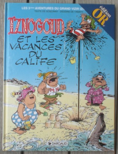 jaquette livre iznogoud er les vacances du calife