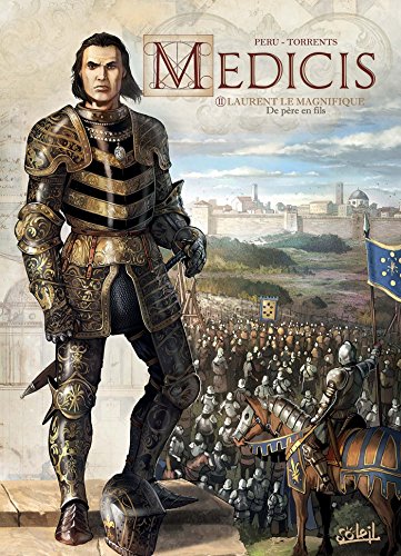 jaquette livre Médicis Tome 2 - Laurent Le Magnifique - De Père En Fils