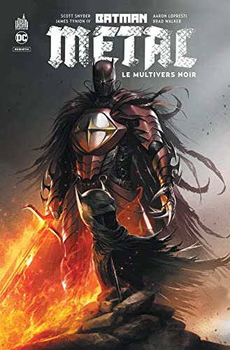 jaquette livre Batman Métal : Le Multivers Noir