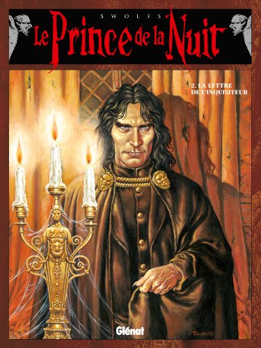 jaquette livre Le Prince De La Nuit Tome 2 - La Lettre De L'inquisiteur