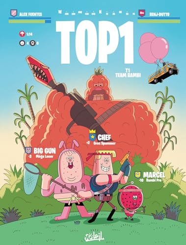 jaquette livre Top 1 Tome 1 - Team Bambi