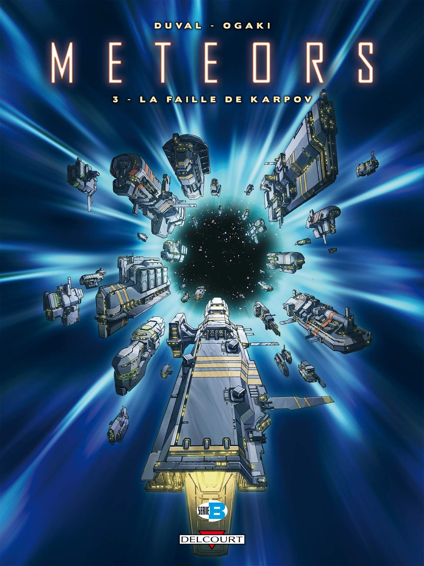 jaquette livre Meteors T03: La Faille de Karpov