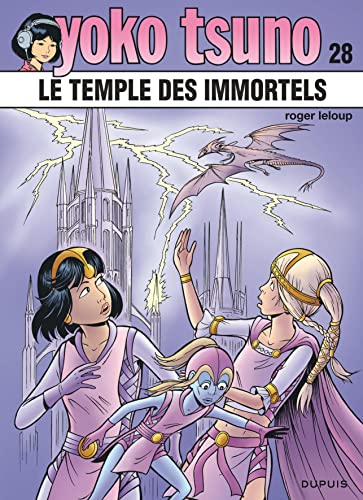 jaquette livre Yoko Tsuno Tome 28 - Le Temple Des Immortels