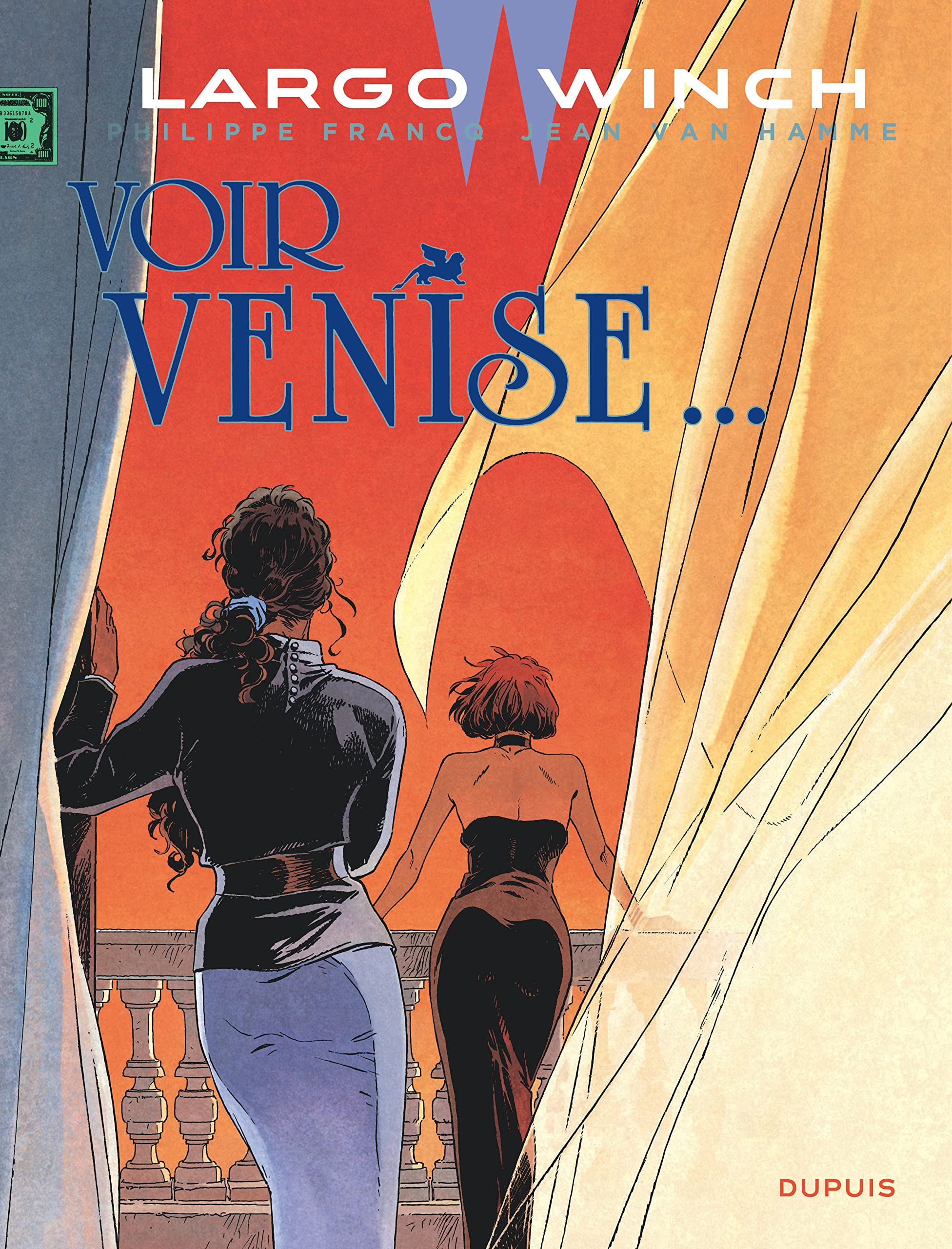 jaquette livre Largo Winch - tome 9 - Voir Venise... (grand format)