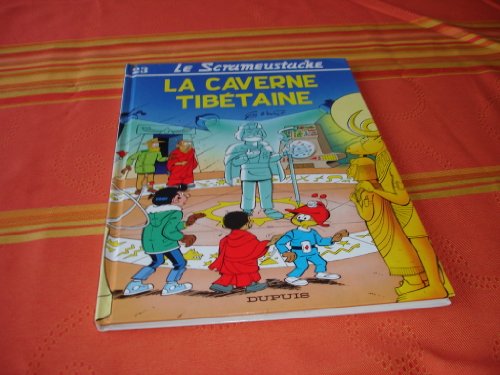 jaquette livre Le Scrameustache Tome 23 - La Caverne Tibétaine