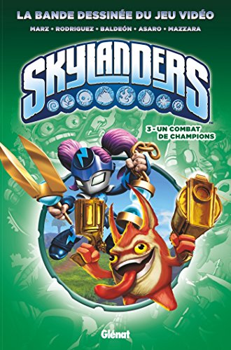 jaquette livre Skylanders Tome 3 - Un Combat De Champions