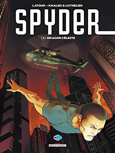 jaquette livre Spyder Tome 2 - Dragon Céleste