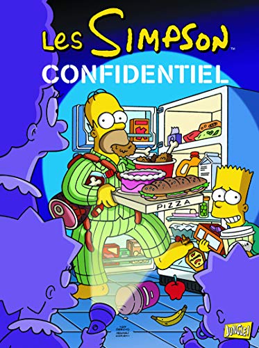 jaquette livre Les Simpson Tome 26 - Confidentiel