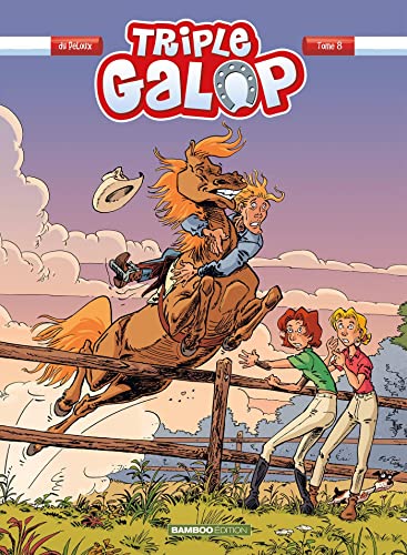jaquette livre Triple Galop Tome 8