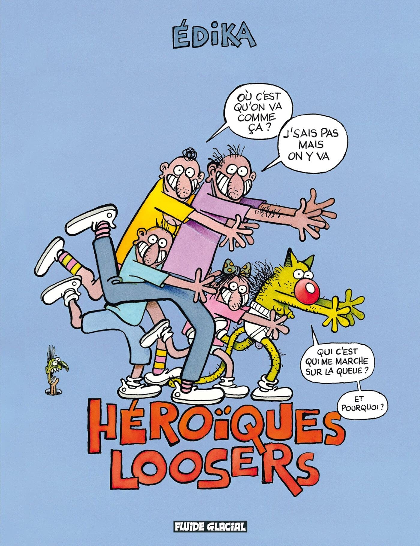 jaquette livre Edika, Tome 34 : Héroïques loosers