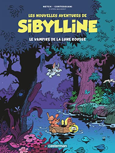 jaquette livre Les Nouvelles Aventures De Sibylline Tome 2 - Le Vampire De La Lune Rousse