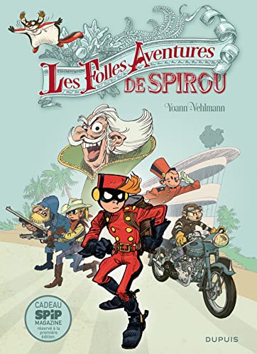 jaquette livre Spirou Et Fantasio Hors-Série - Les Folles Aventures De Spirou
