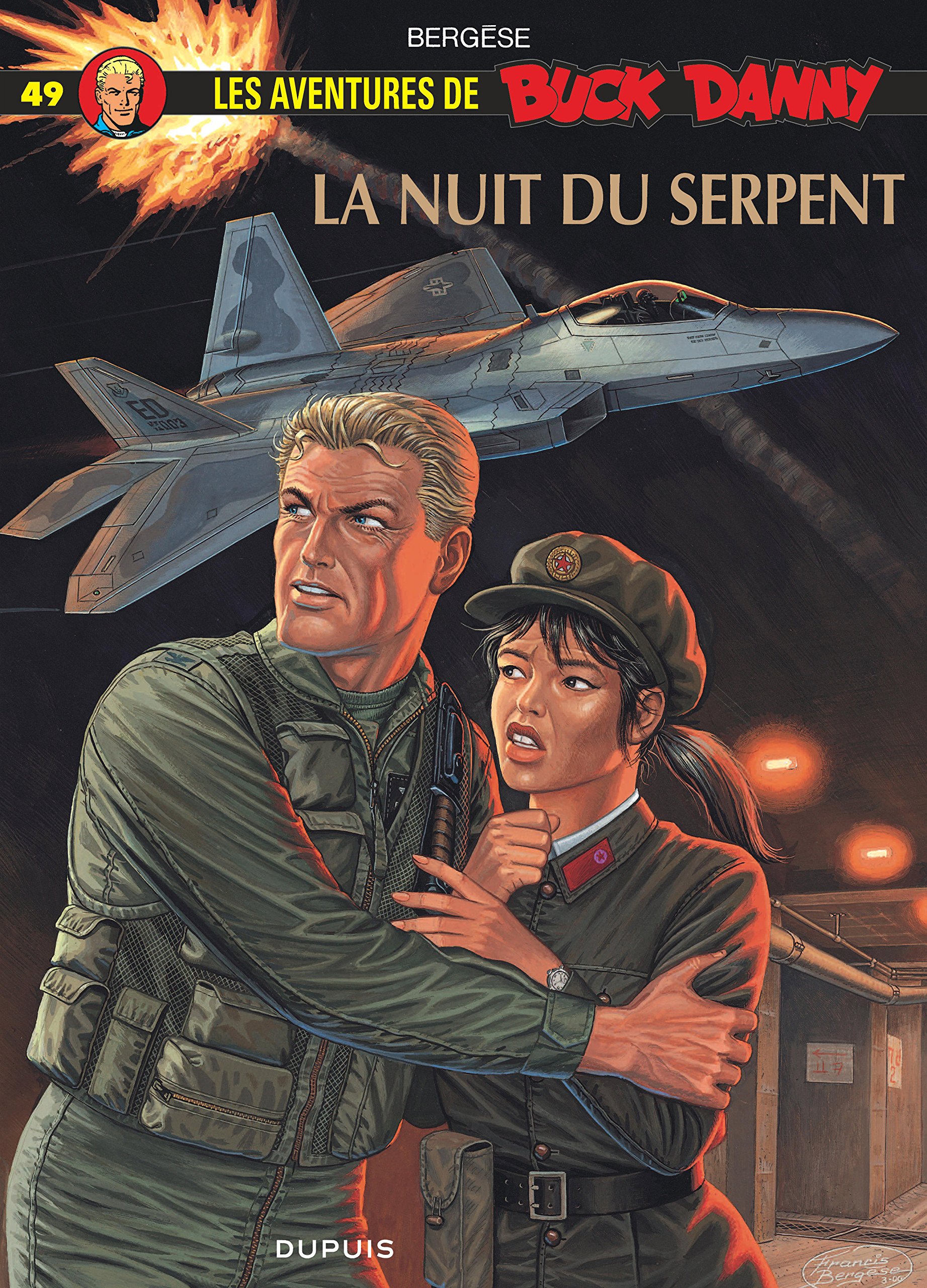 jaquette livre Buck Danny, tome 49 : La nuit du serpent