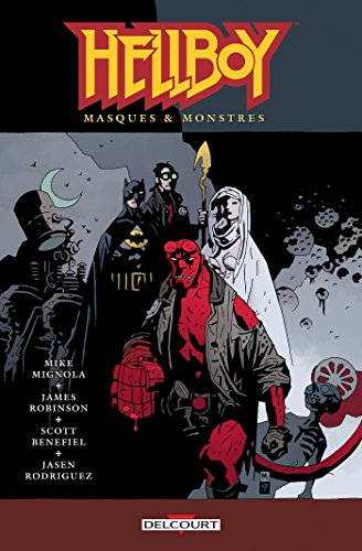 jaquette livre Hellboy Tome 14 - Masques & Monstres