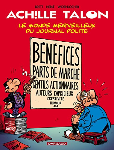 jaquette livre Achille Talon Tome 46 - Le Monde Merveilleux Du Journal Polite