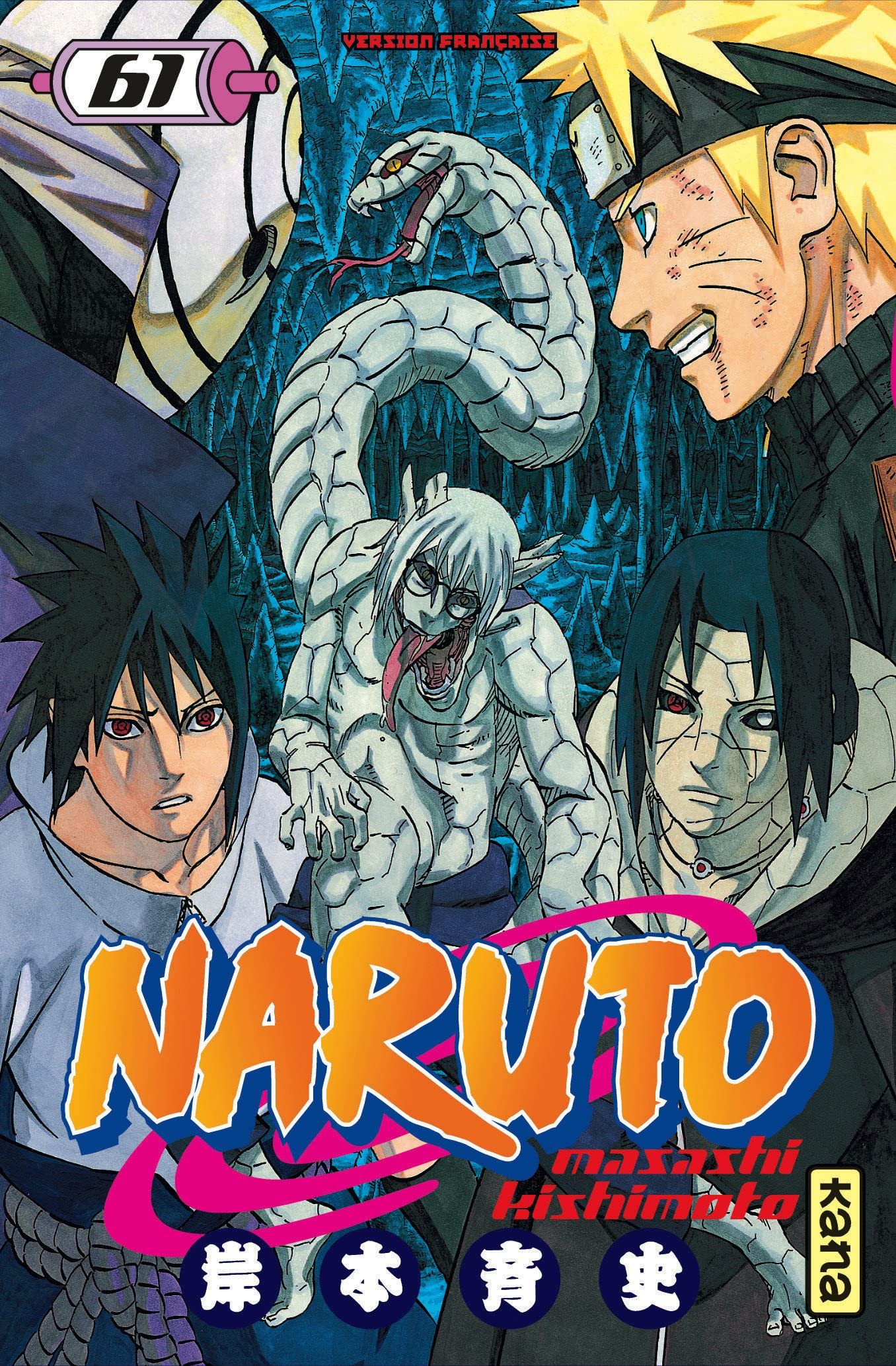 jaquette livre Naruto Vol.61