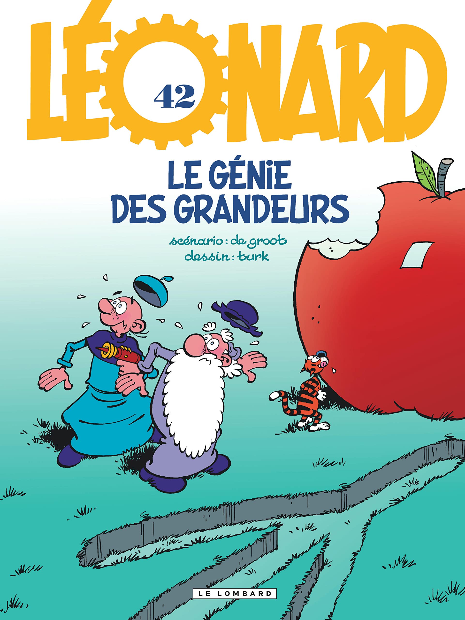 jaquette livre Léonard - tome 42 - Le génie des grandeurs