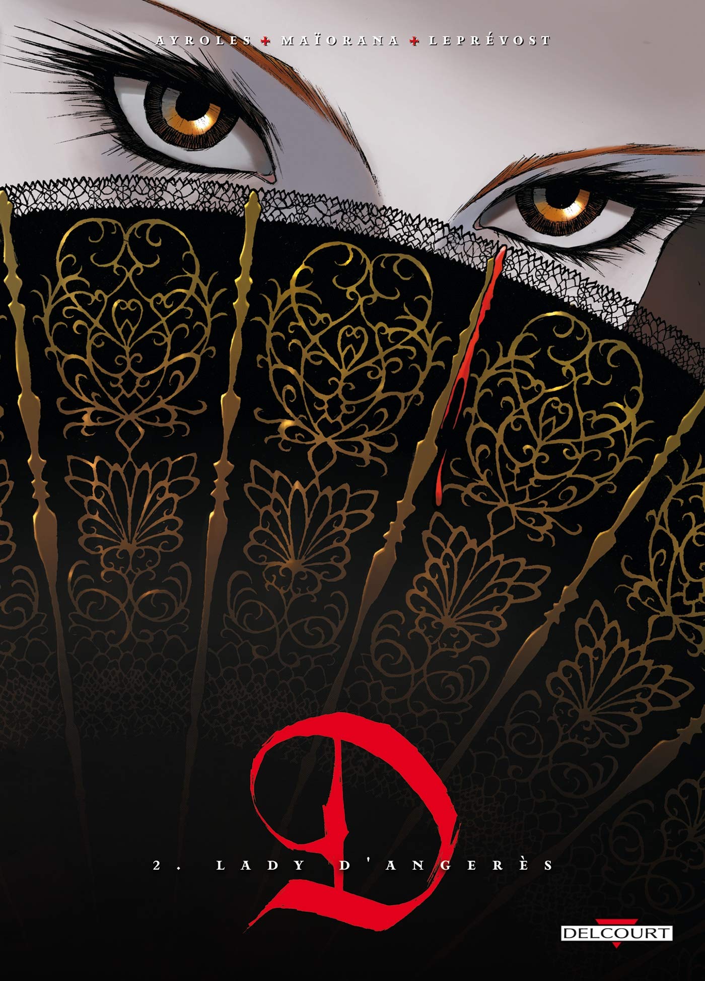 jaquette livre D2 Lady d'Angeres, tome 2