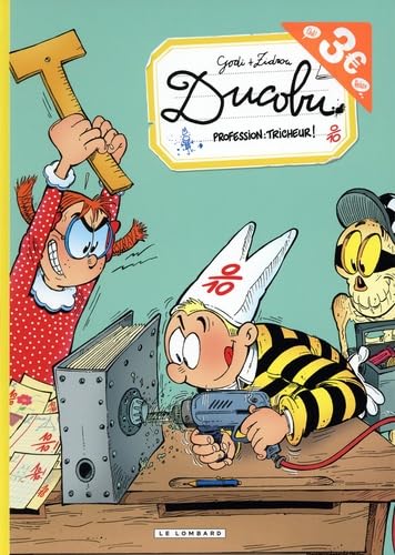 jaquette livre L'élève Ducobu Tome 23 - Profession : Tricheur ! - Opé L'été Bd 2020