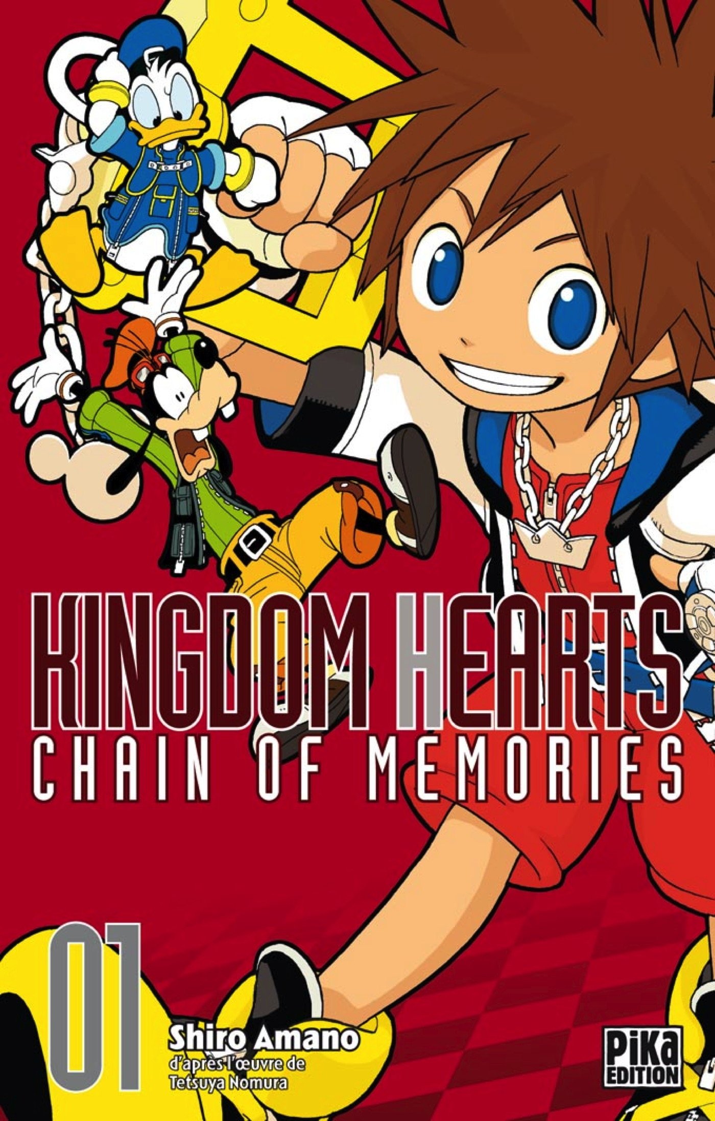 jaquette livre Kingdom Hearts - Chain of Memories Vol.1