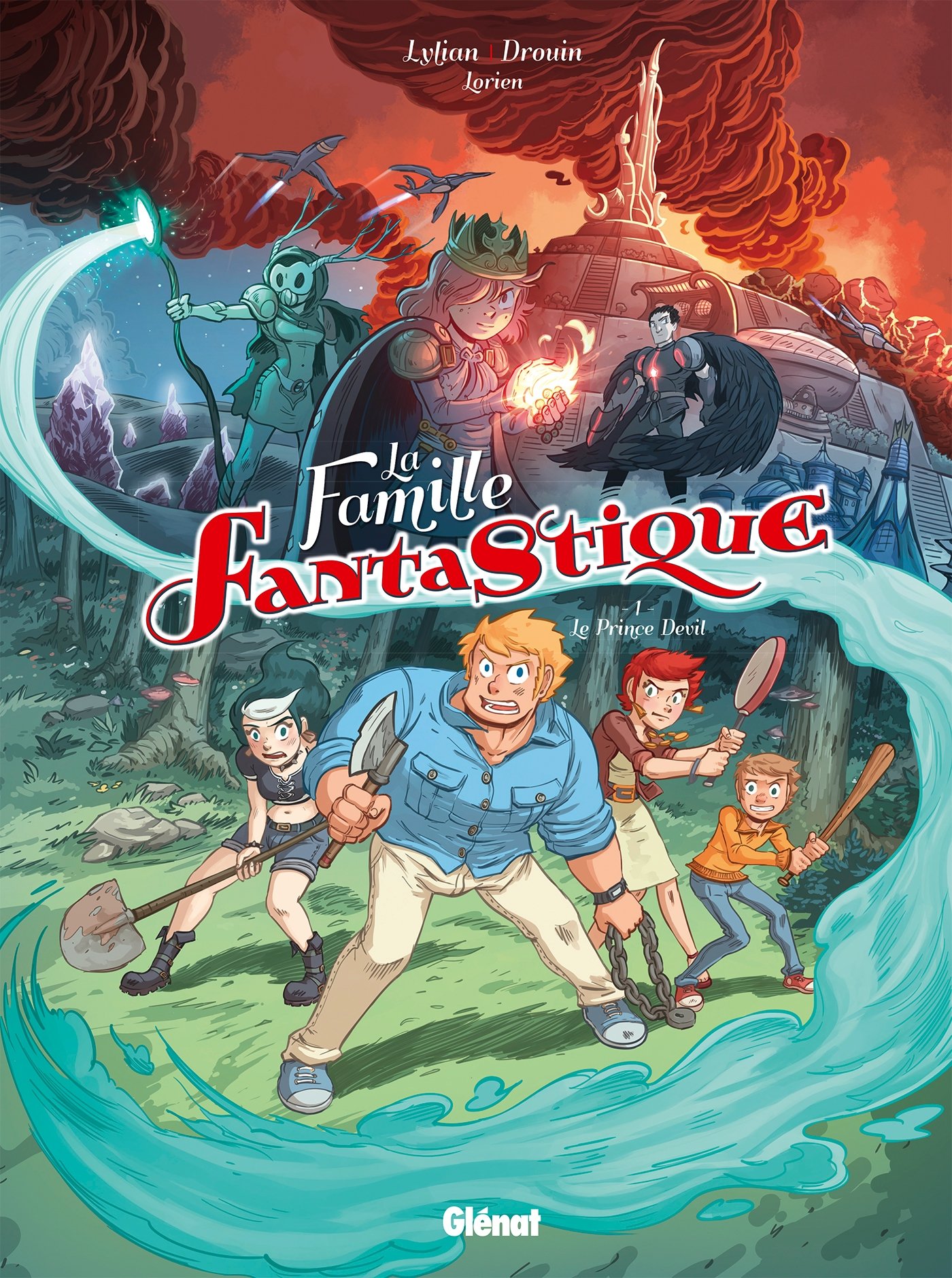 jaquette livre La Famille Fantastique - Tome 01 : Le Prince Devil